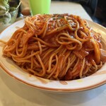 L.A.CAFE - 日替りランチ
▪️トマトチーズパスタ大盛り¥950
　※サラダ、コーヒー、ティー(ICE  or  HOT)付
　※大盛りは¥50