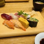 築地寿司岩 - 握り寿司　赤身美味し