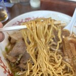 らーめん屋 いとう - 細麺です