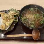 越後 へぎそば 橘屋 - 魚沼木の子天せいろ