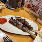 立飲みカドクラ - レバー串