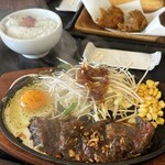 炭火焼きハンバーグ＆ステーキ アトム - 