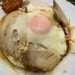 小田保 - 「チャーシューエッグ定食」(1500円)