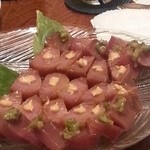 松寿し - マグロとブリのヅケ