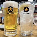KUSAWAKE 2nd. - ・サッポロ黒ラベル（飲み放題）
                        ・サムライハイボール（日本酒）（飲み放題）
