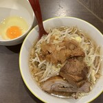 ラーメンイエロー - ■ラーメン小生たまご¥900