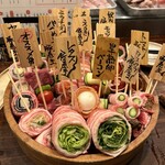 やさい串巻き なるとや - 