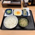 Yoshinoya - 納豆定食430円