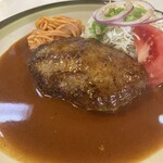 レストラン・タカヤマ - ハンバーグランチ1,100円（現金でお支払い）