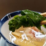 末広寿司 - ・甘い筍に菜の花の苦みが良いアクセント