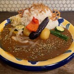 セニョールどいちゃん - 今回のオーダーは彩り野菜カレー