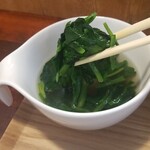 キッチン ブルー グローブ - 具体的なほうれん草