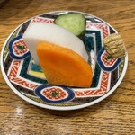 あかぎ - 自家製糠漬け、優しい味、