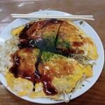 お好み焼き ももちゃん - 割り箸と一緒ぐらい