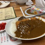 らーめん優月 - カツカレー