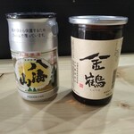 Nomiku I Dokoro Torio U - 日本酒（金鶴、八海山）が、550円