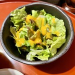 お好み焼き文字平 - サラダ