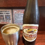 中華そば たた味 - ビール380円