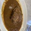 Cafe RED BOOK - 琥珀鶏のチキンカレー。看板メニューだけに大変な試行錯誤の後が垣間見えるカレーでした。