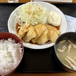 味民 - チキン南蛮定食　650円