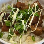 中華そば 大林 - チャーシュー丼アップ