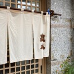 手打ちそば　泉八 - 店頭のレン