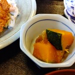 ふじ - カボチャと厚揚げの煮物