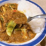 カリーライス専門店エチオピア - 野菜カレー3辛