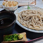 元祖 天空房 山水 - 粗挽きザル＆季節の炊き込みご飯