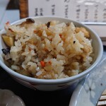 元祖 天空房 山水 - 季節の炊き込みご飯