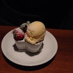 ARBOL - ティラミスのバニラアイス添え