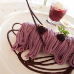 紫芋のもんぶらーん♡