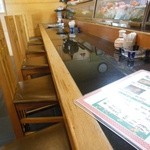 寿司の大将 - 寿司屋のカウンターで頂きました♪