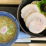 六扇堂 - 特製つけ麺　生七味