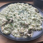 Inf 隅田川イタリアン - 海苔と牡蠣のリゾットは美味しかったからまた食べたい♡