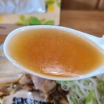ケンちゃんラーメン 古河店 - スープ