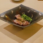 赤坂 鮨 ふくなが - ★7.5富山産ほたるいか、菜の花、酢味噌