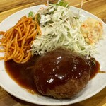 昭和の洋食 弥生 - ハンバーグセット ¥1,210❗️