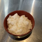 脂醤油組 - 白飯