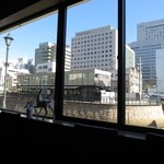 カナルテラスエミーズ - 大きな窓から眺めた景色です