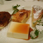 ウーナジョルナータ - :『ドルチェ5種盛り合わせ