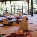 花月 - 龍の間は、景色が最高です。