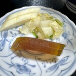 うなぎ魚徳 - お漬物