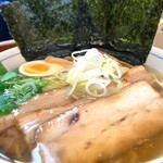 麺屋ひょっとこ - 和風焼豚麺　海苔トッピング