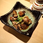 焼鳥 おみ乃 - 肝わさ