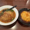 台湾料理 味源 - 料理写真:台湾ラーメン+天津飯セット780円