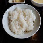 Chuukagohan Renge Shokudou - オーダー時にお願いすれば"、大盛り無料のご飯。