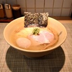 Ramen にじゅうぶんのいち - 塩そば (味玉入り)　1,400円