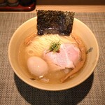 Ramen にじゅうぶんのいち - 塩そば (味玉入り)　1,400円