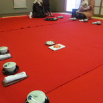 花月 - 食事前に、別室で１服。